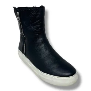 Allie Faux Fur Lined Platform Boot By J Slides In Black, Size: 8.5