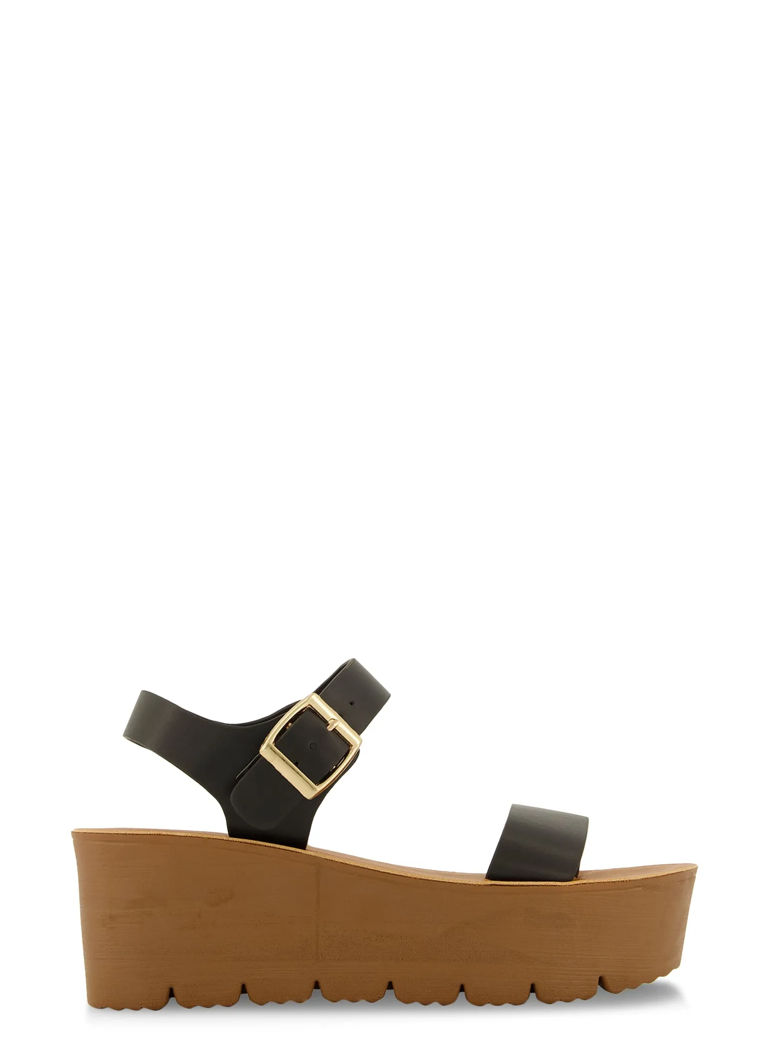 Ankle Strap Platform Wedge Sandals