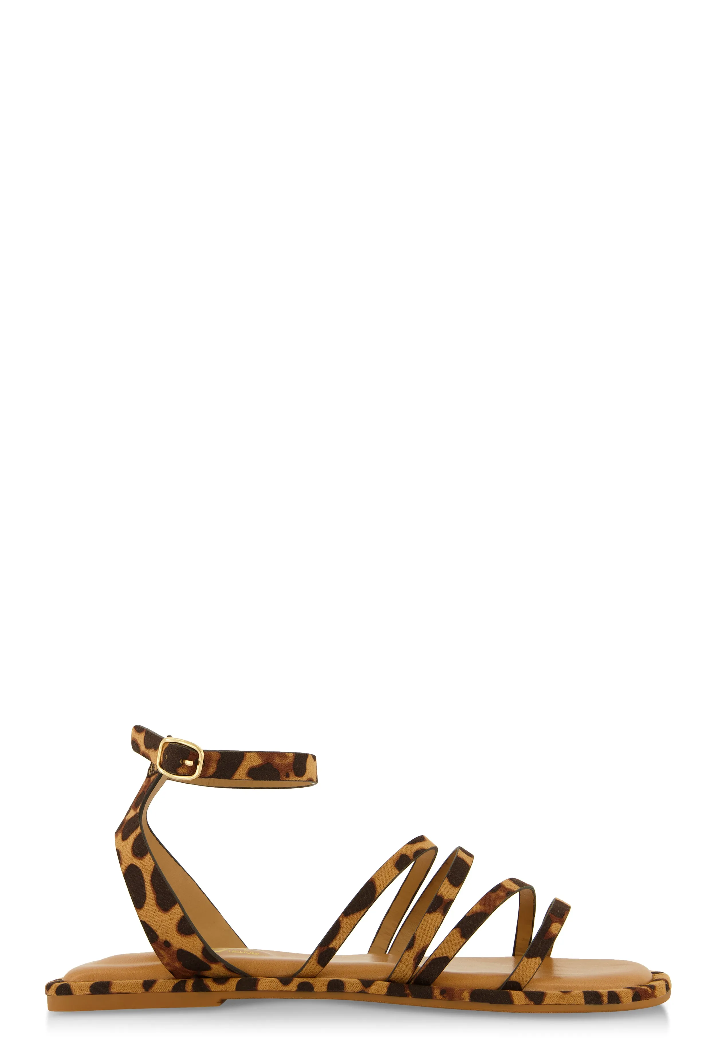 Asymmetrical Strappy Flat Sandals