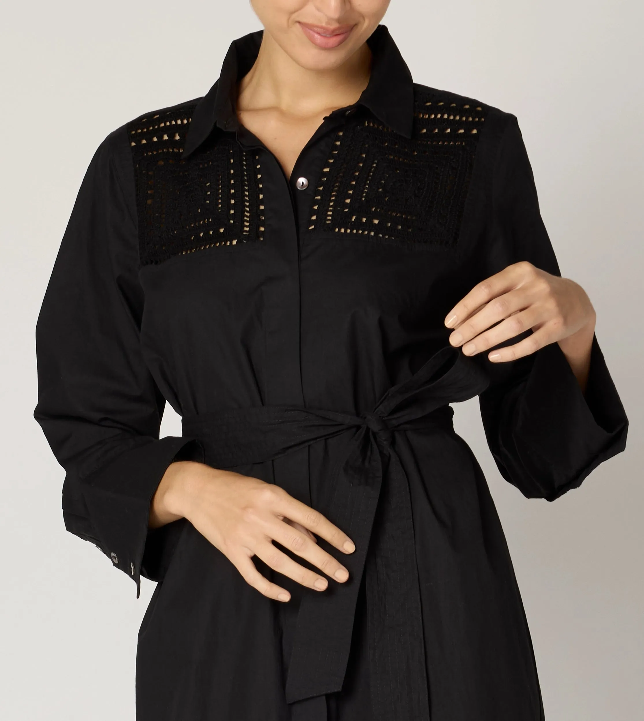 Bailey Midi Dress | Black