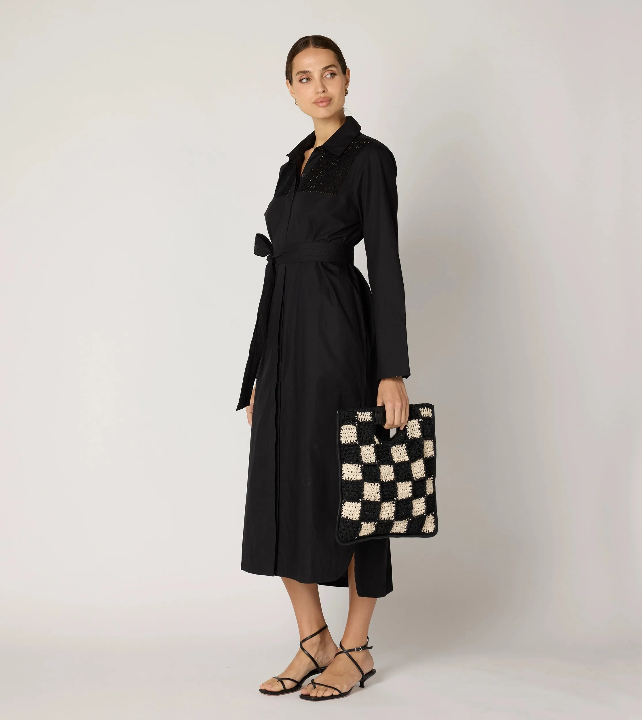 Bailey Midi Dress | Black