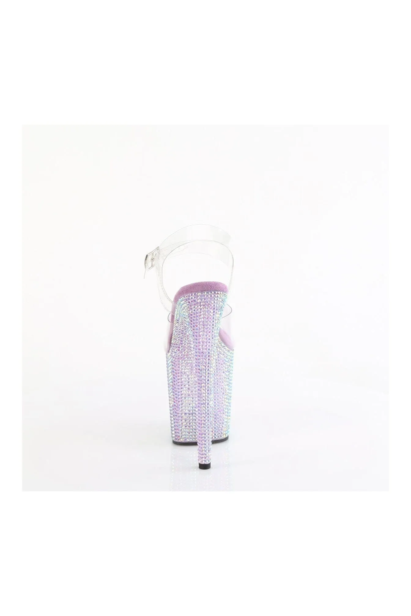 BEJEWELED-808RRS Clear Vinyl Sandal
