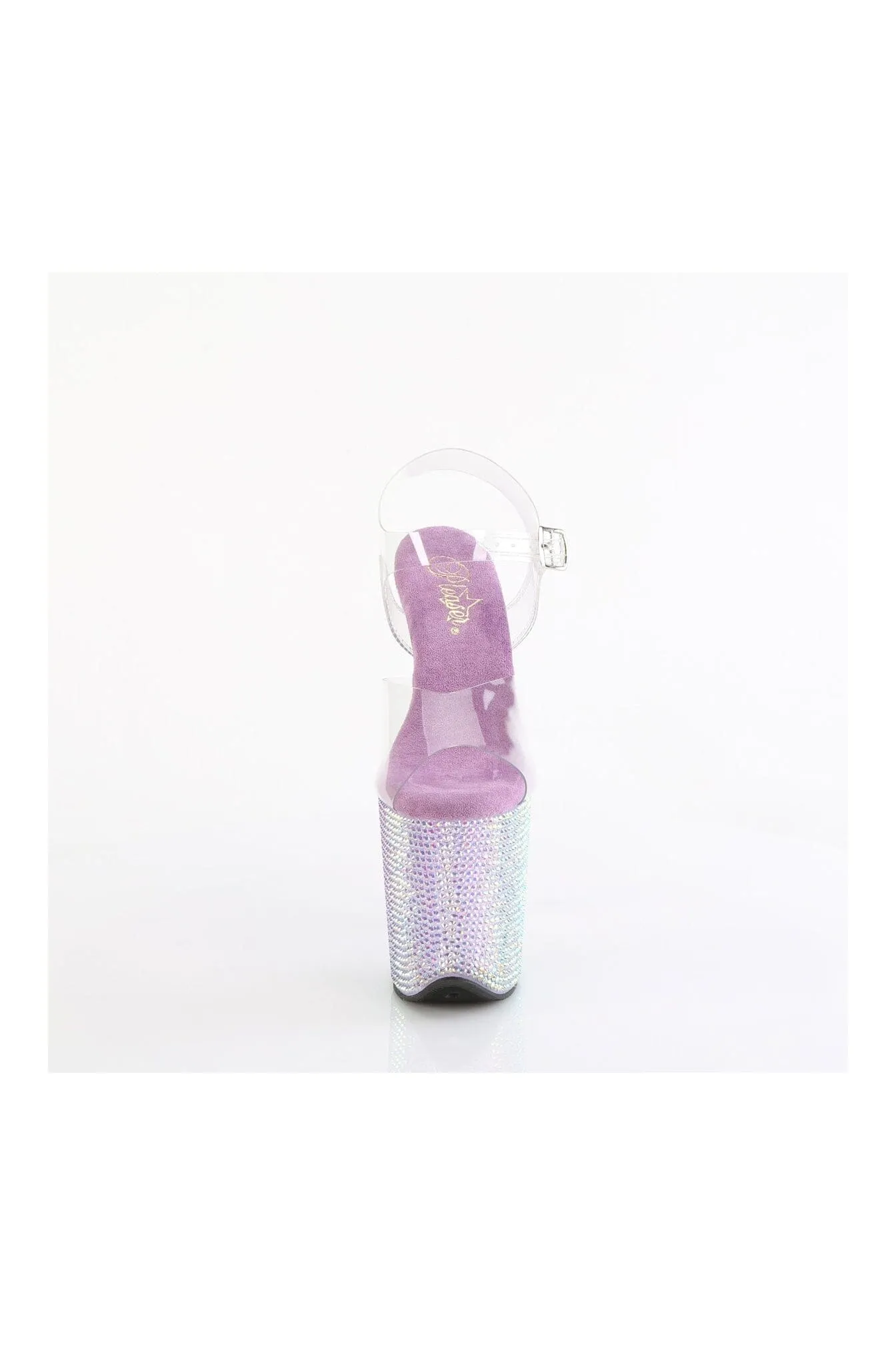 BEJEWELED-808RRS Clear Vinyl Sandal