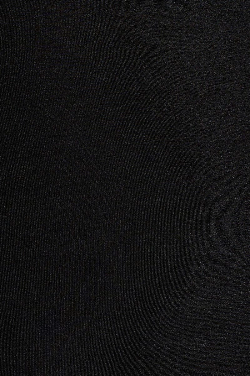 Black Bodycon Dress Long Sleeve Evening