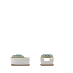 Block Heel Kit 1.5 White