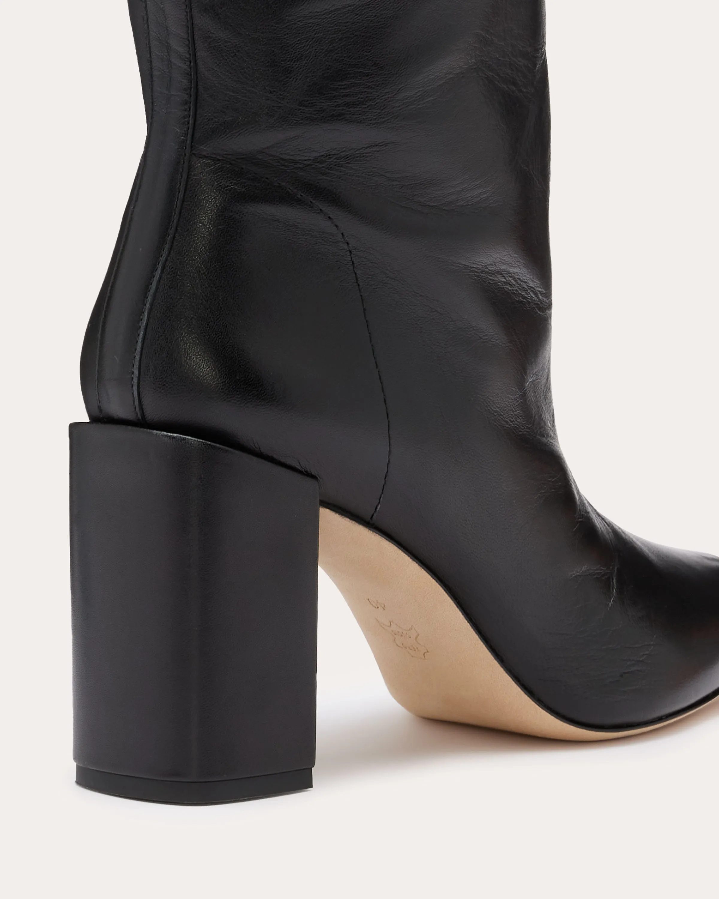 Bo Leather Heeled Boots