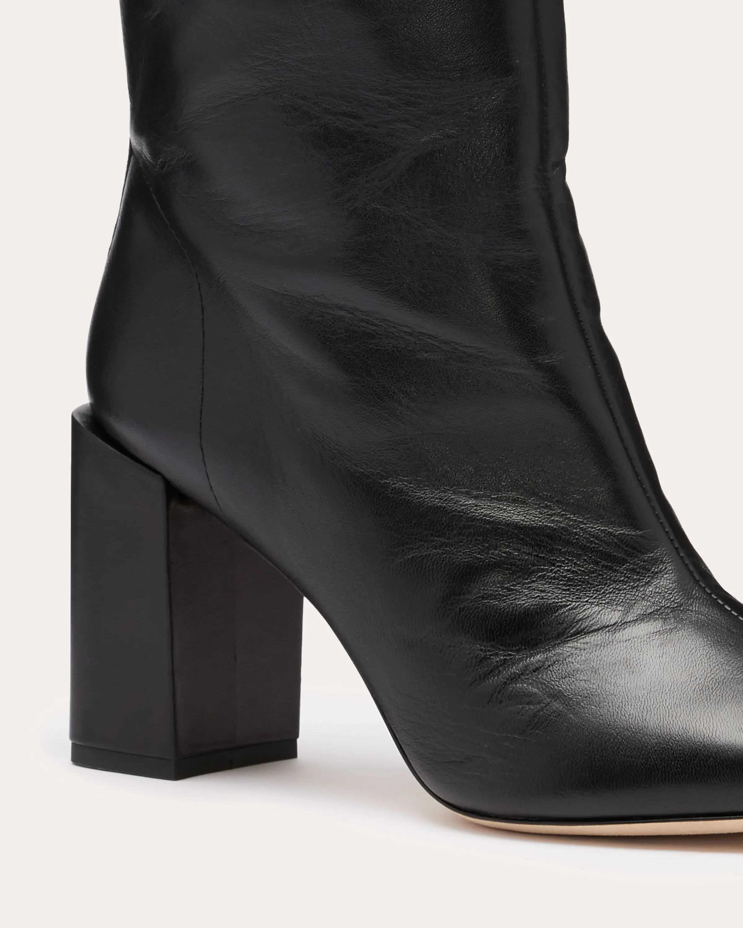 Bo Leather Heeled Boots