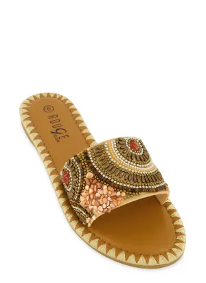 Bohemian Slide Sandals