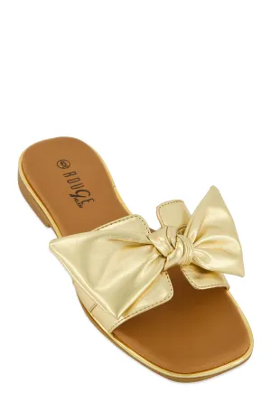 Bow Knot Band Sandals