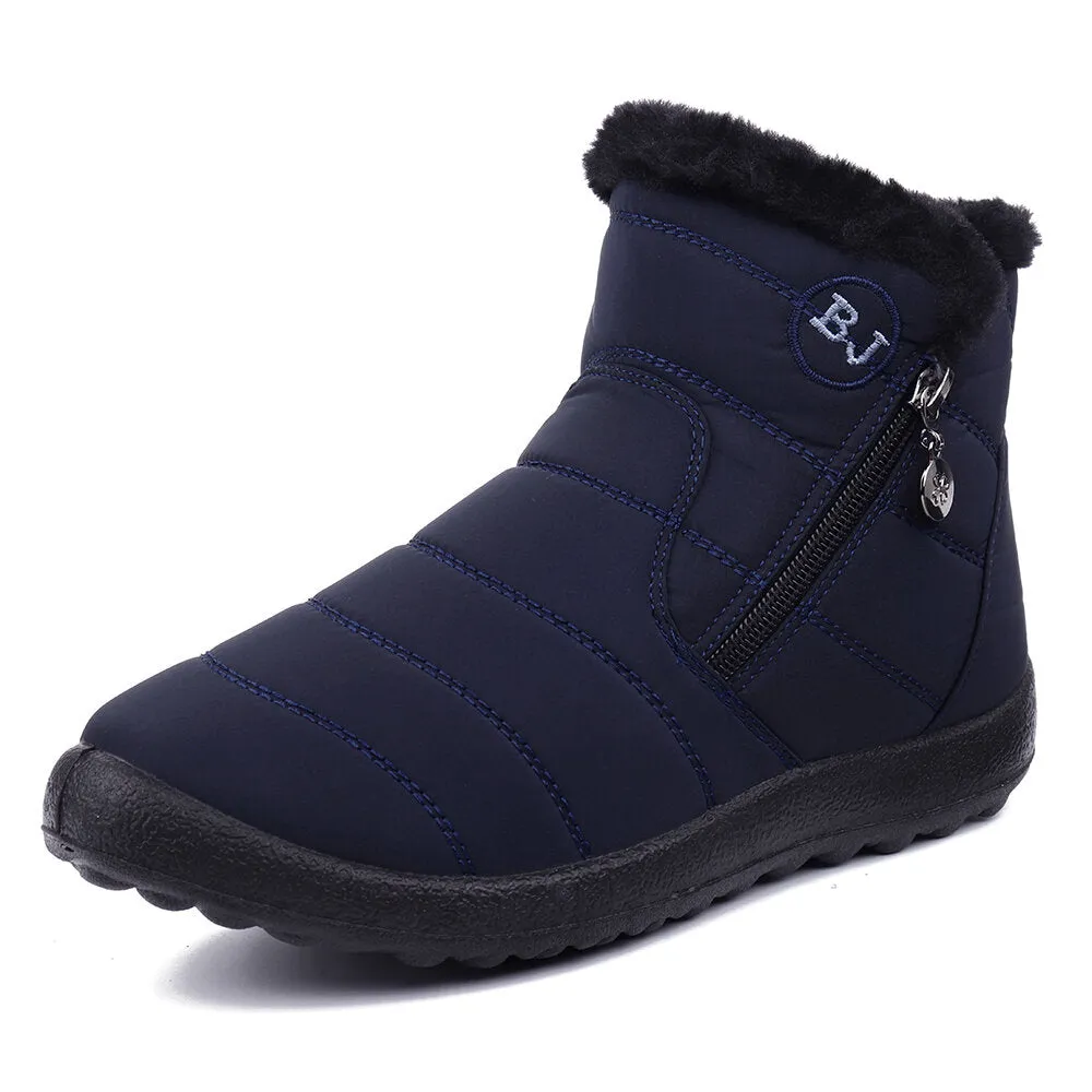 Casual Women Snow Boots Waterproof Warm Lining Winter Ankle