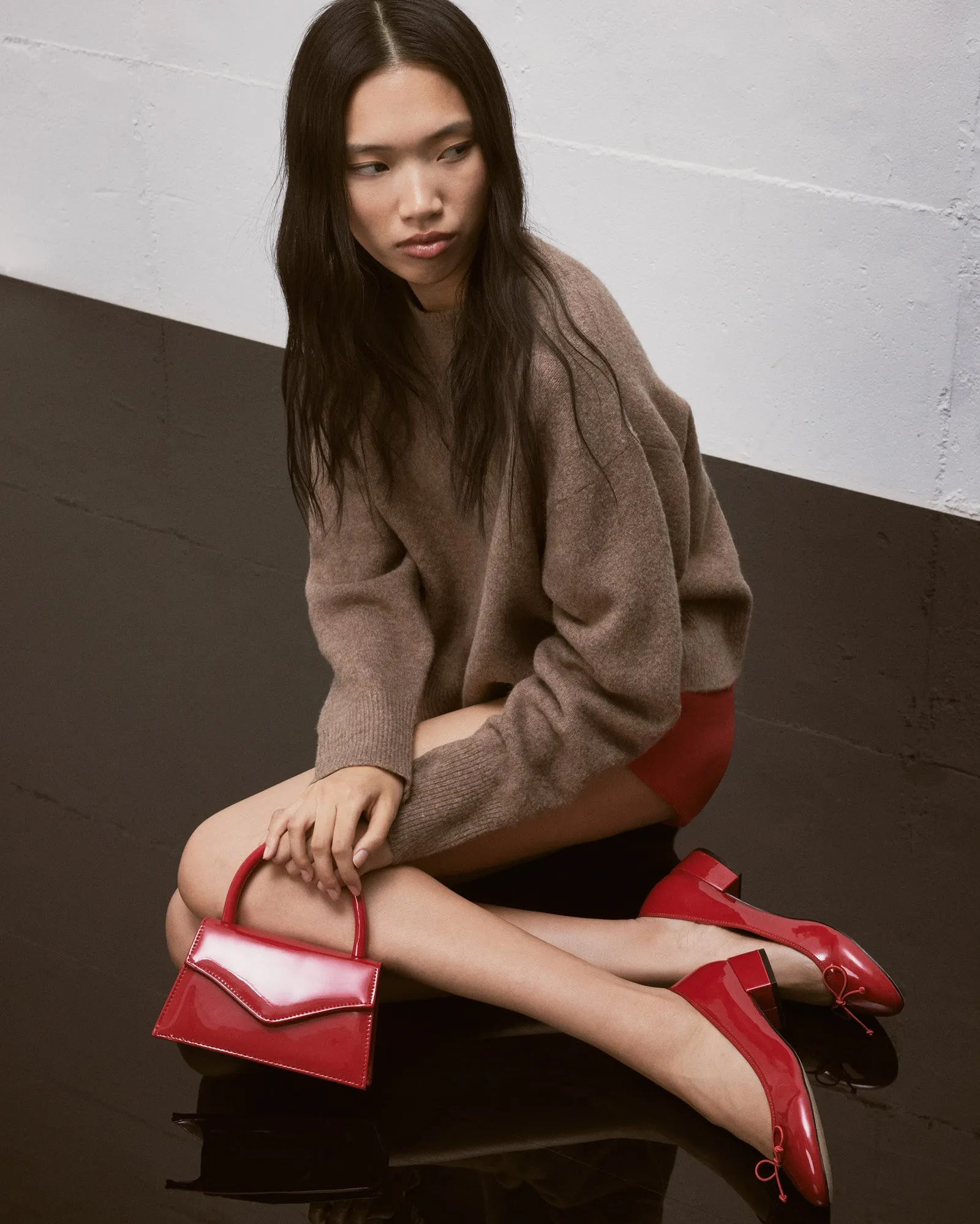 CHERISH RED PATENT