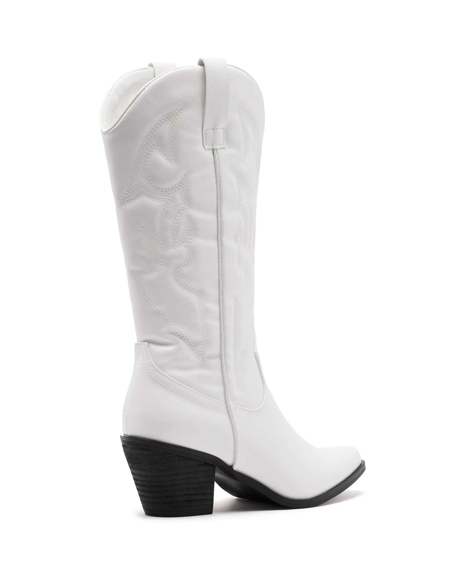 Clayton Cowboy Boot White