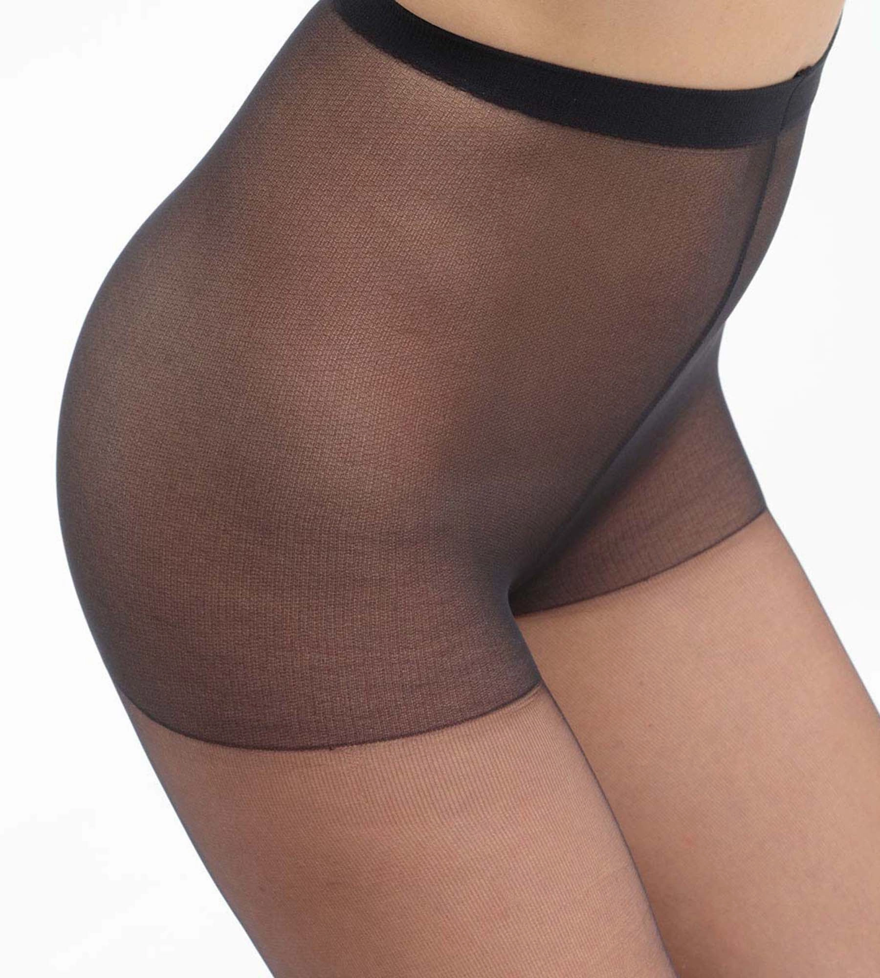 Collant voile transparent noir Mes Essentiels de DIM 15D