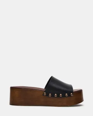 CONGA BLACK LEATHER