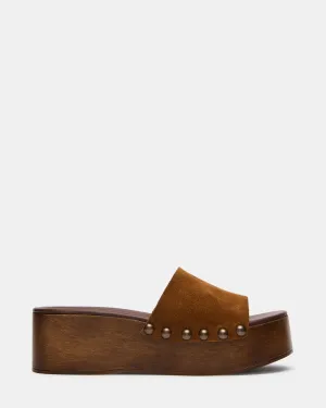 CONGA TAN SUEDE