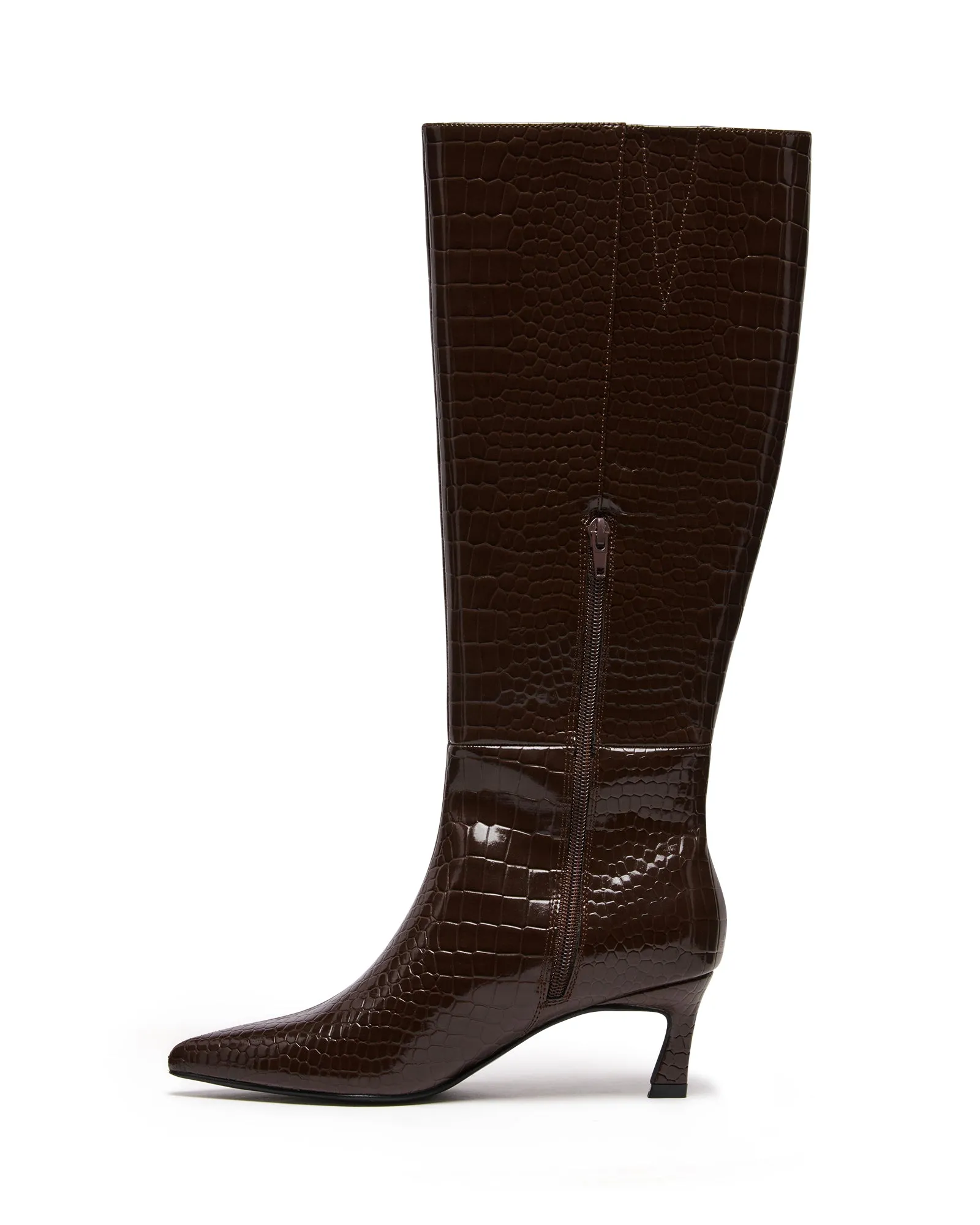 Dove Tall Boot Chocolate Croc
