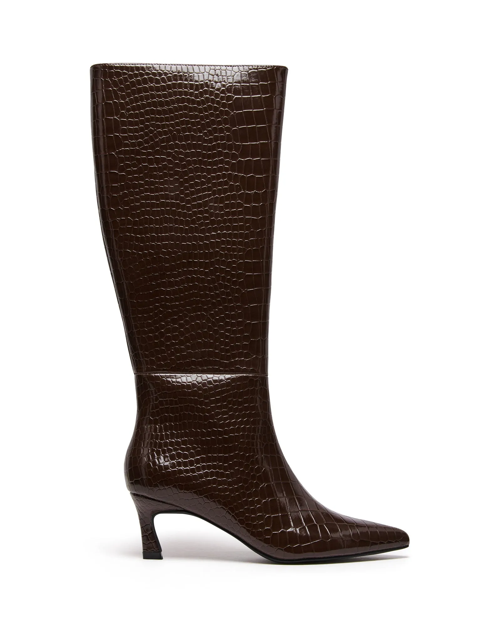 Dove Tall Boot Chocolate Croc