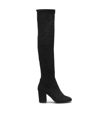 Hanover Black Faux Suede *FINAL SALE*