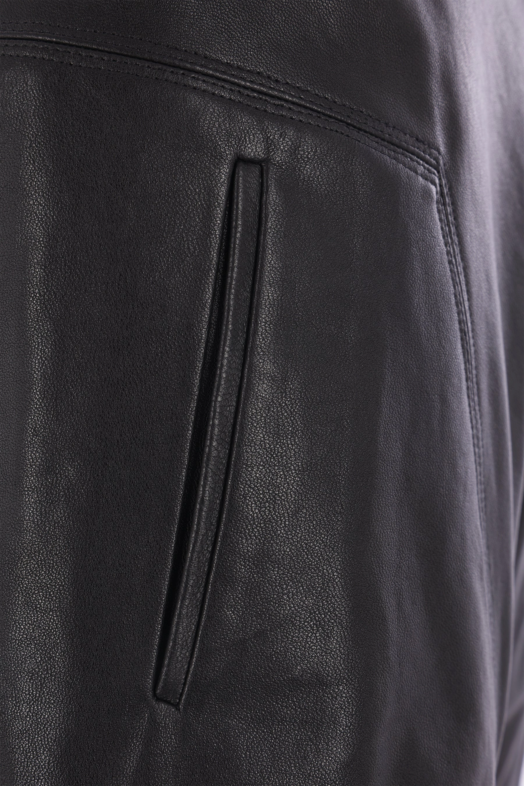 leather and canvas trousers