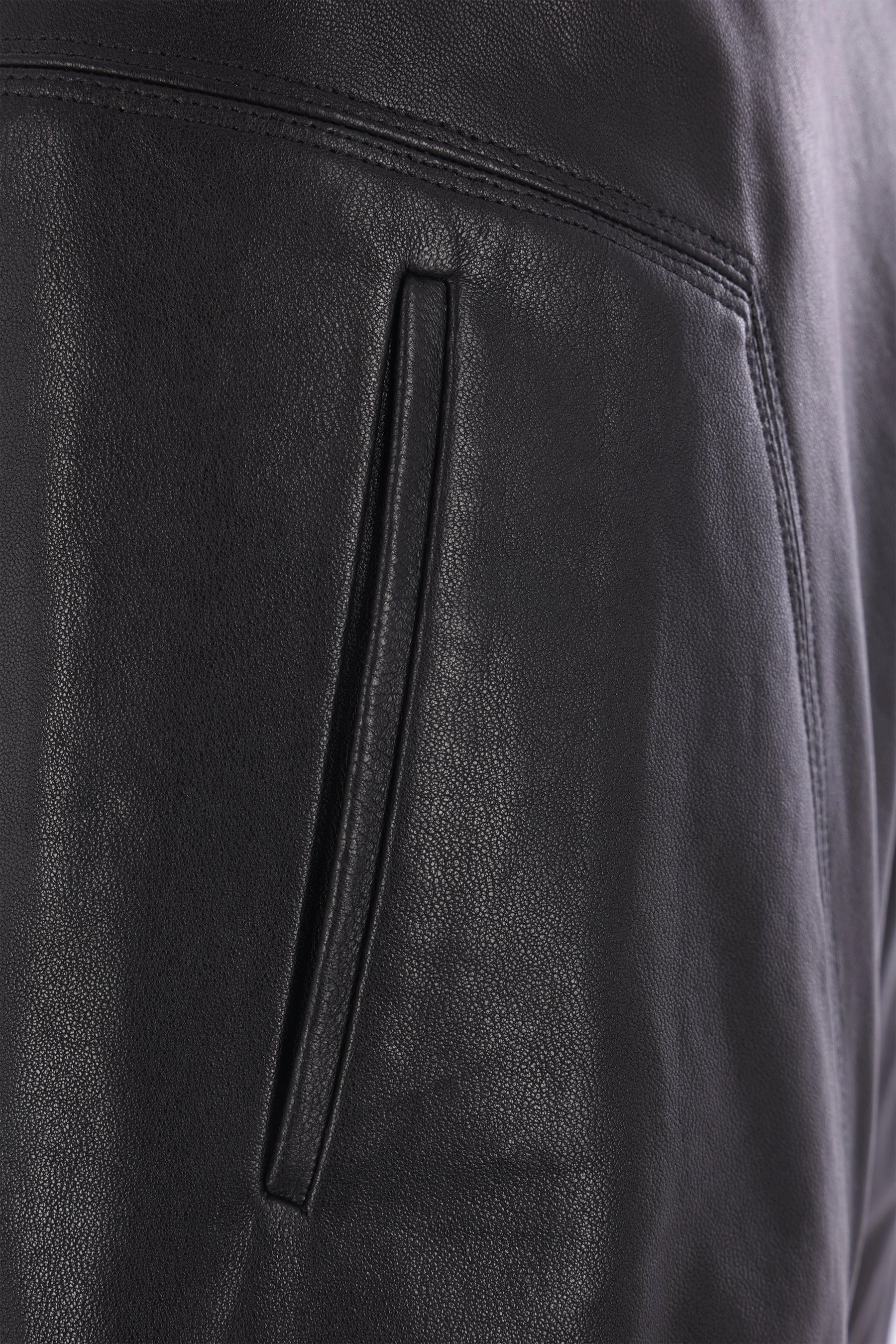 leather and canvas trousers