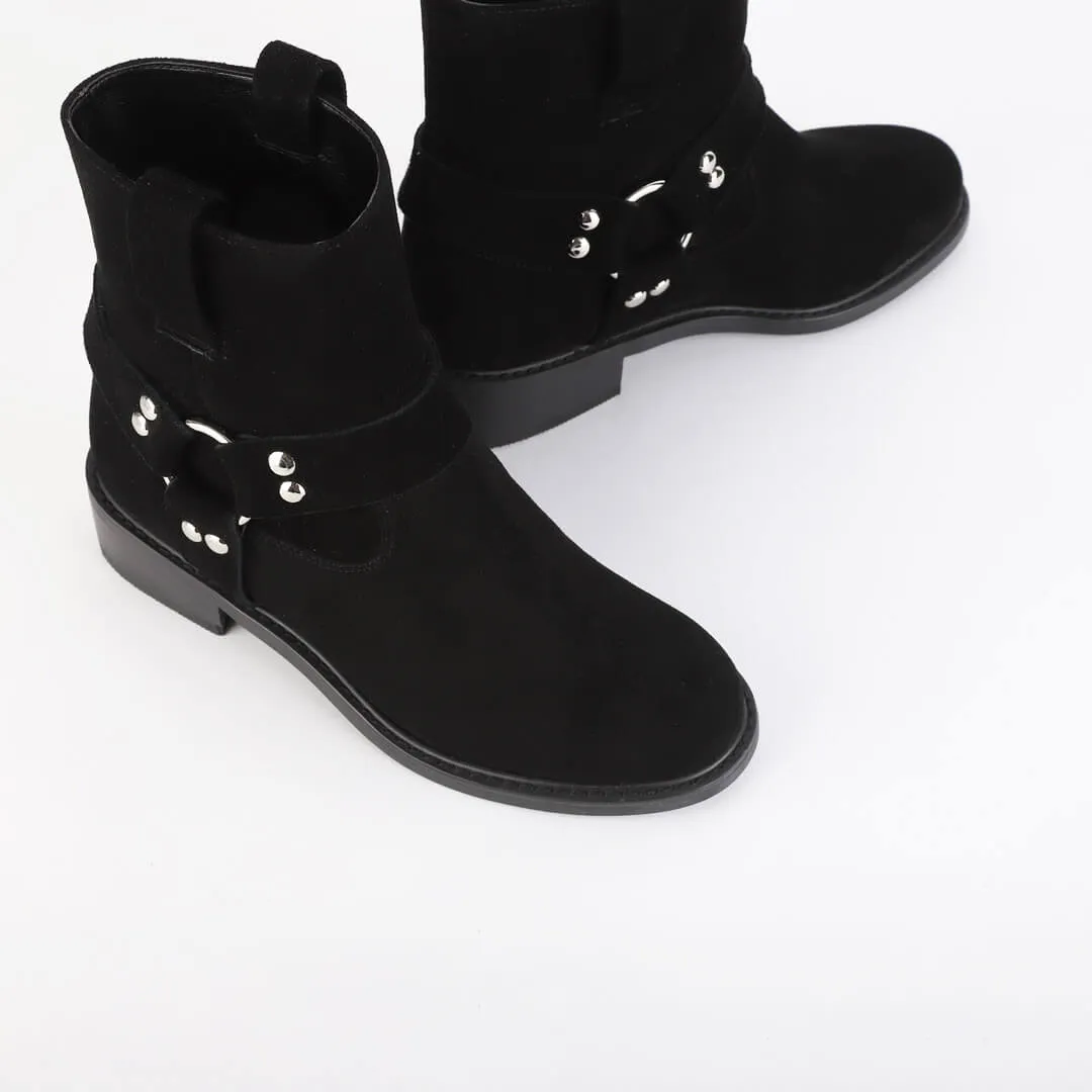 LUXO - suede biker boots