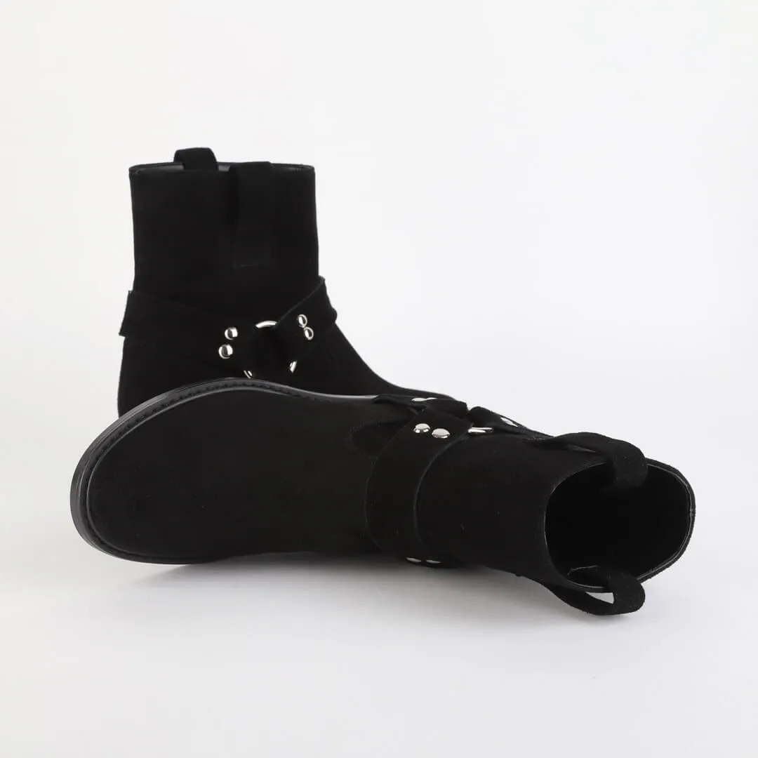 LUXO - suede biker boots