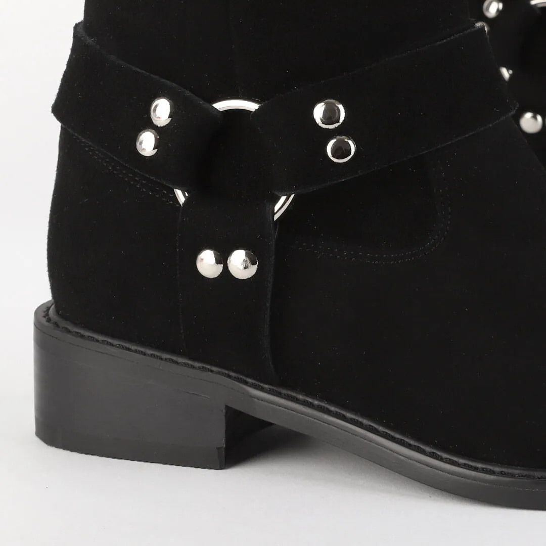 LUXO - suede biker boots