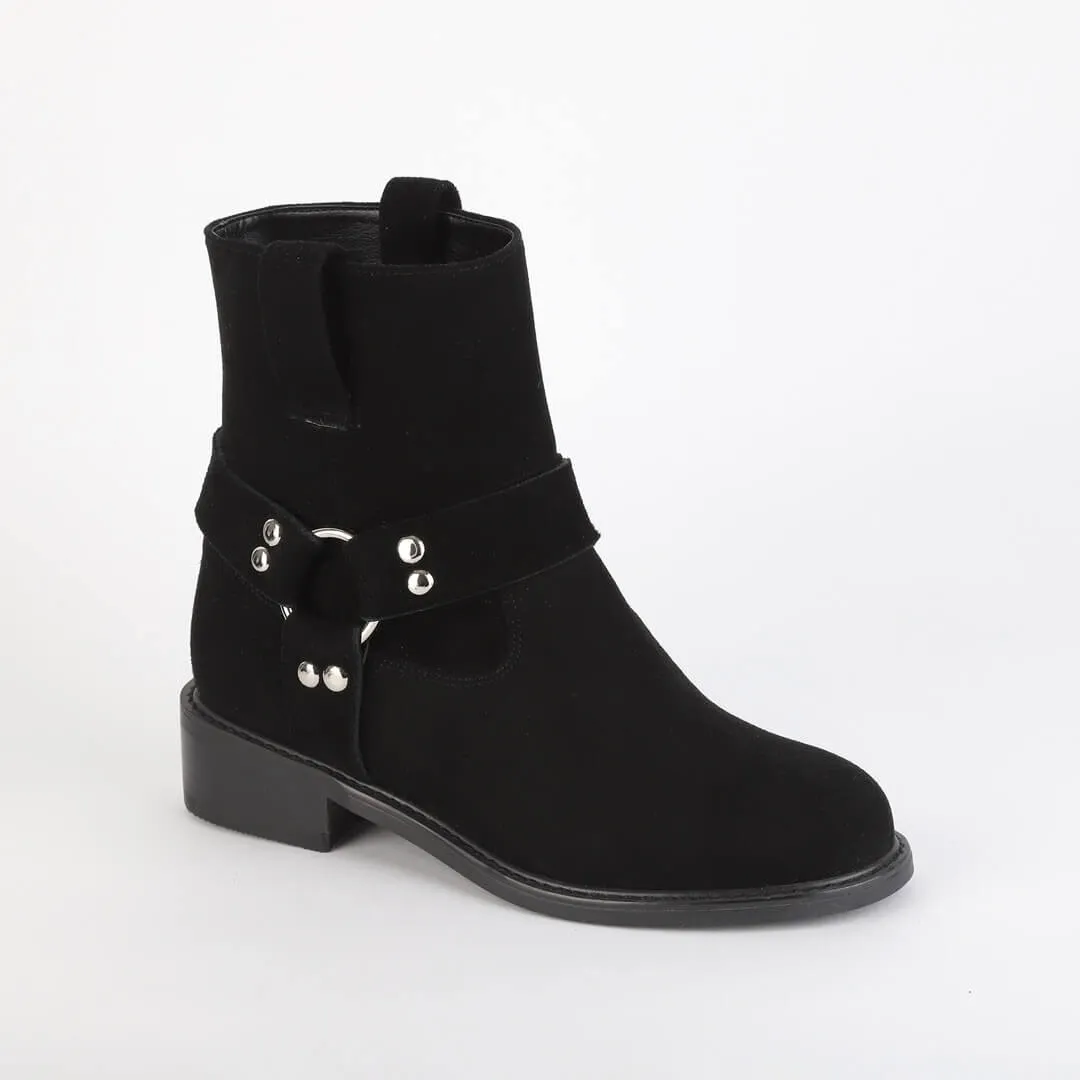 LUXO - suede biker boots