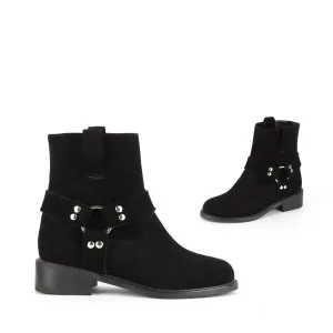 LUXO - suede biker boots