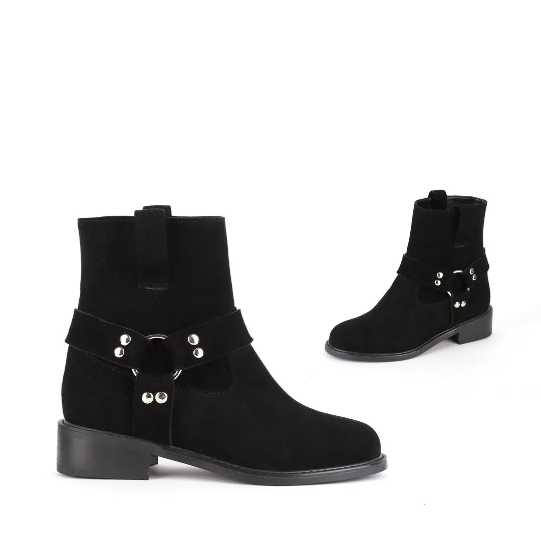 LUXO - suede biker boots