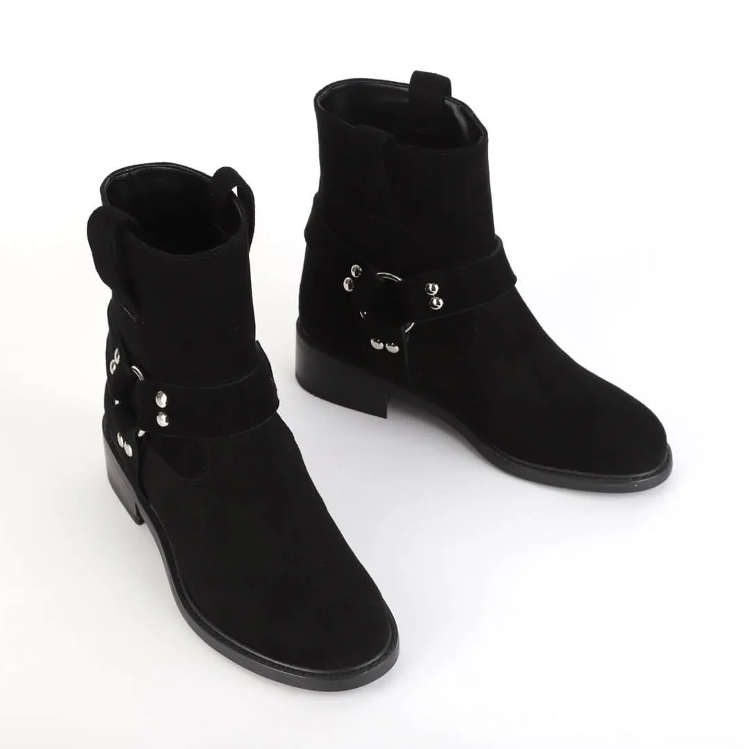 LUXO - suede biker boots