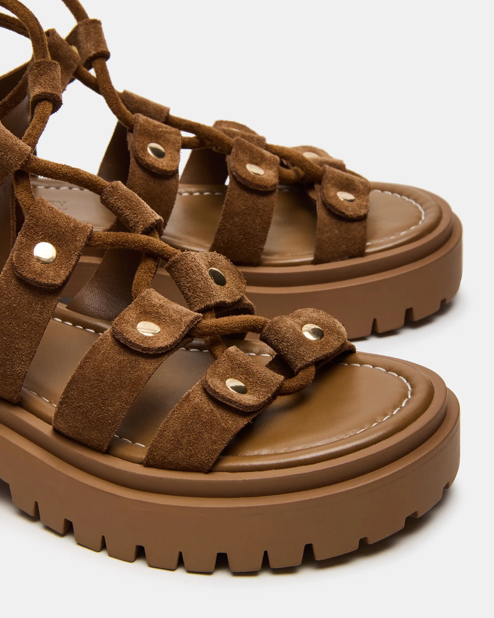 LYRIAN COGNAC SUEDE