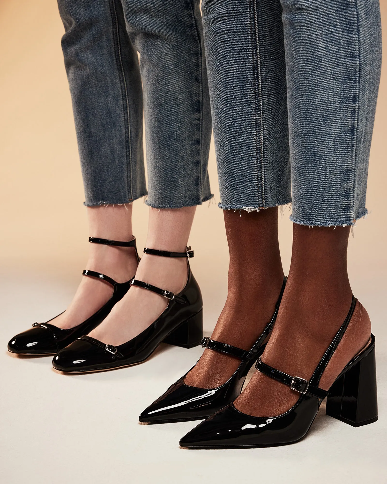MAEGAN BLACK PATENT