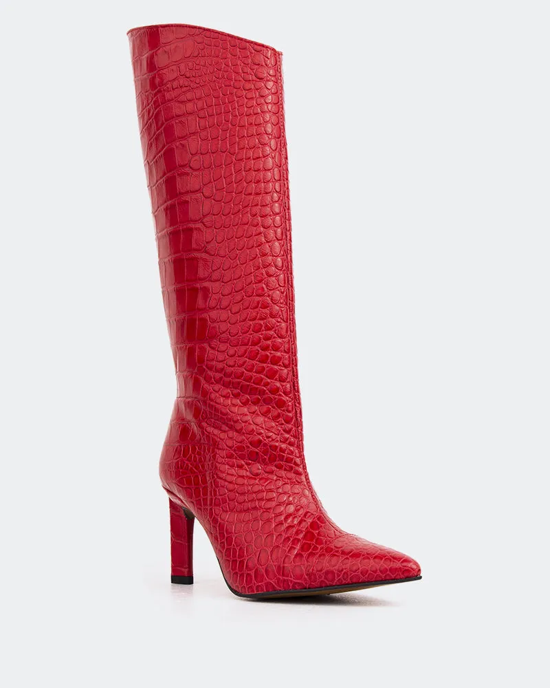 Monarque Red Leather