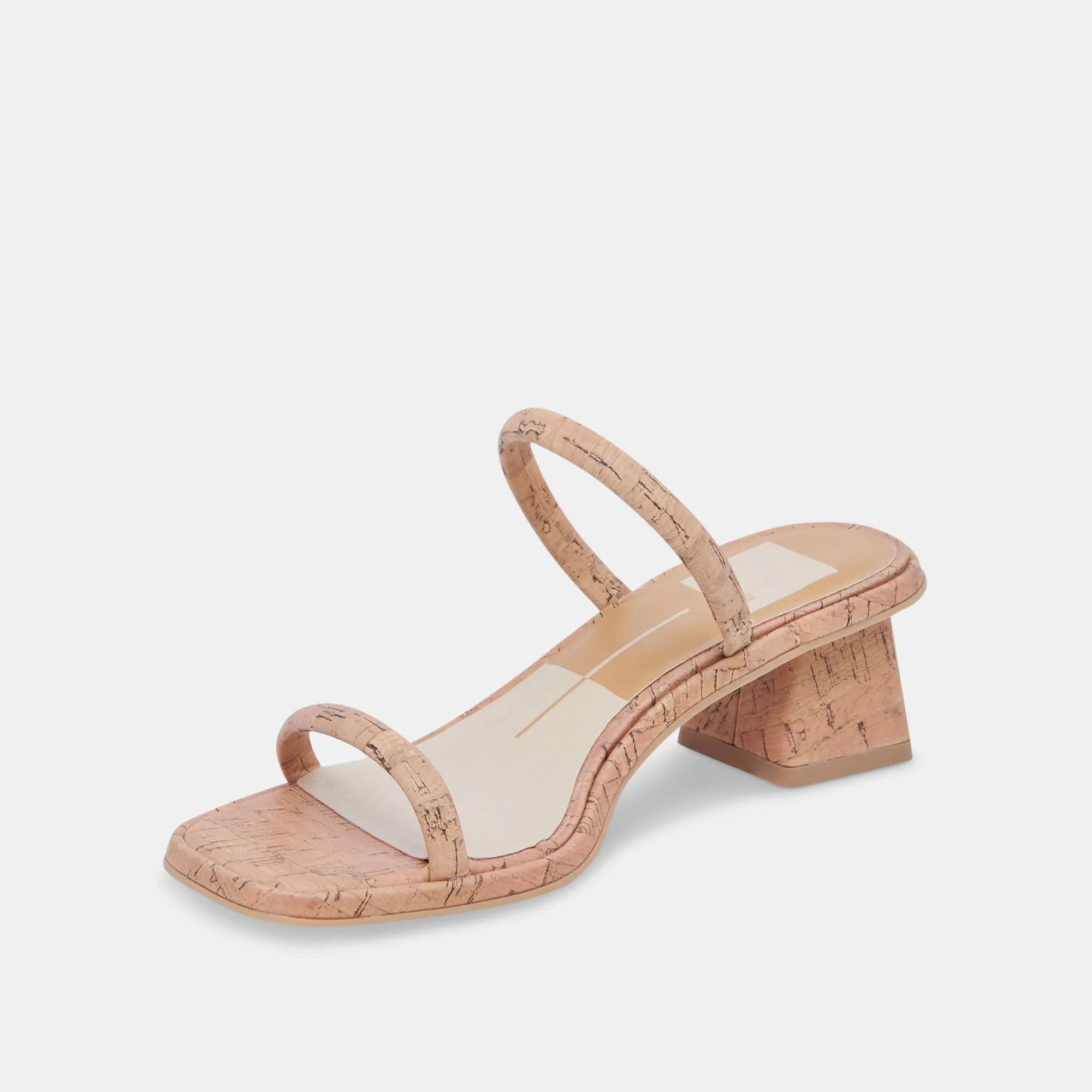 RAMIZE SANDALS NATURAL CORK - re:vita