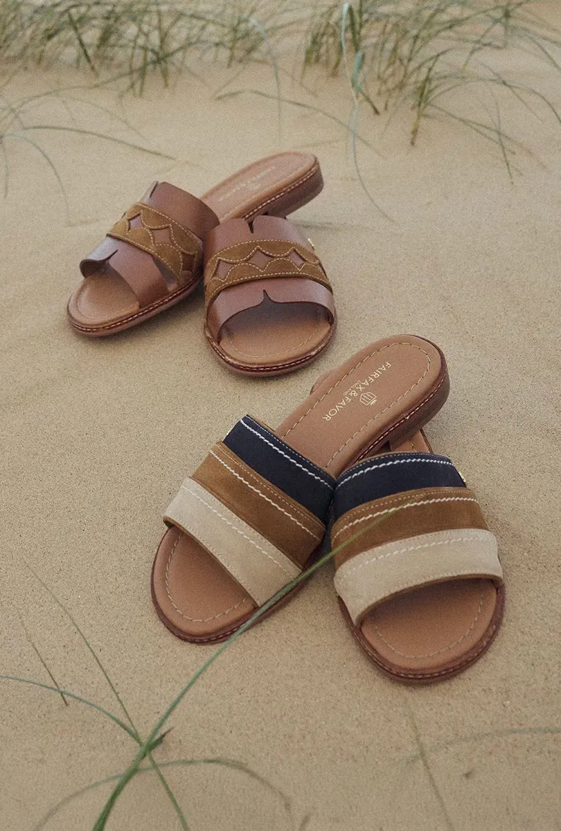 Santorini Mule - Tri-Colour