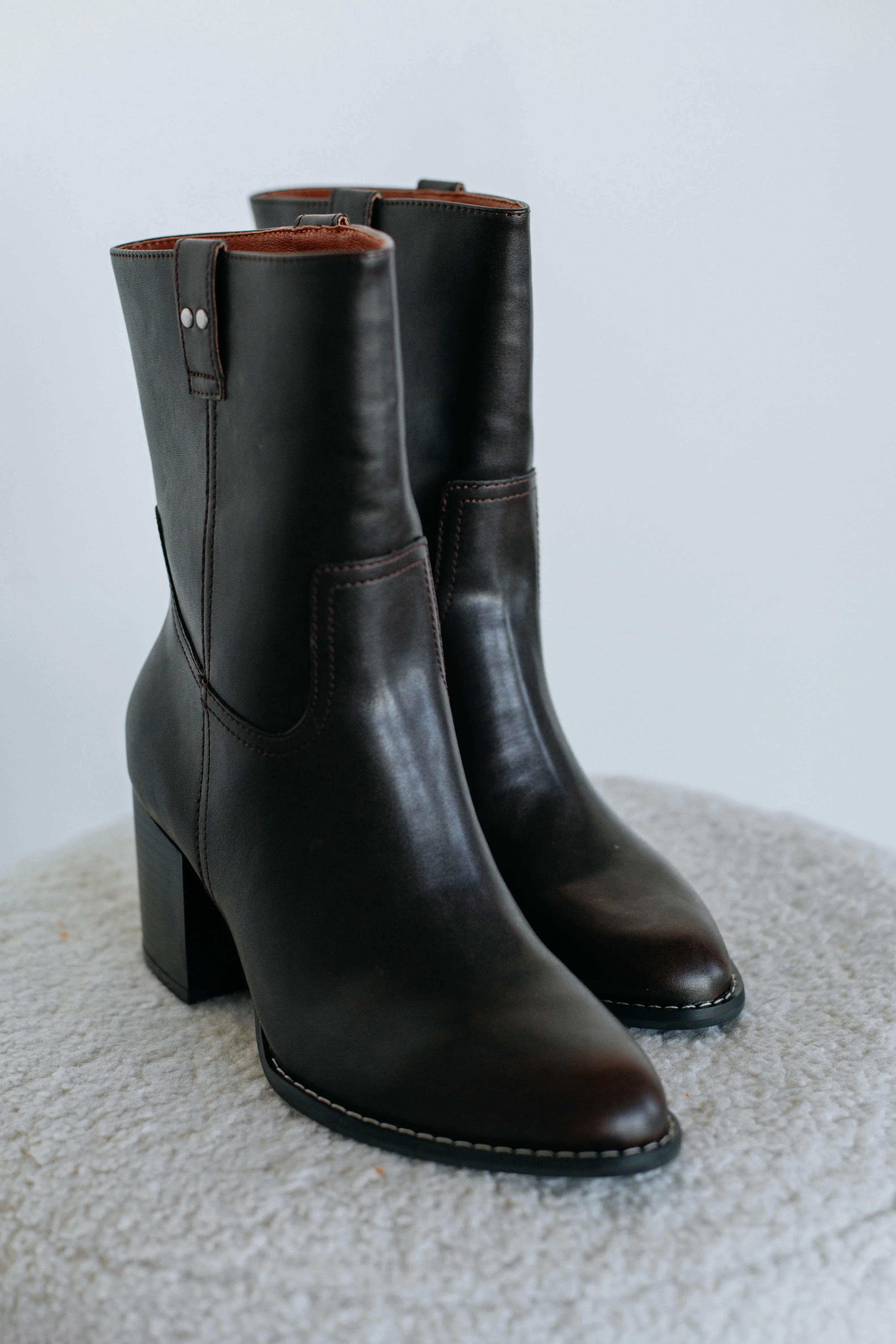 Walking A Fine Line Boots - Coffee
